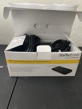 StarTech MST30C2DPPD 4K Type-C Dual-Monitor Dock w/ Power Adapter Open Box New