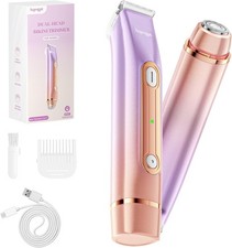 Bikini Trimmer for Women, Dermave Bikini Shaver, Dual Head Shaver P... Fast Ship