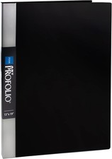 ART PROFOLIO Photo Album Book Portfolio Folder Black 48 Pages 13x19 Inch ITOYA