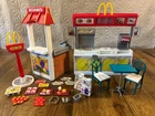 Barbie Fun Time McDonald's Restaurant Playset Mattel Collectible Rare 2001 Vtg