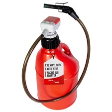 Upgraded Overflow Prevention Fuel Transfer Pump (2.5-GPM) Auto Stop Nozzle Se...