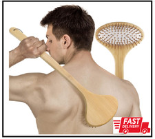 Bamboo Oversize Curved Back Scratcher - Large 104 Wooden Points