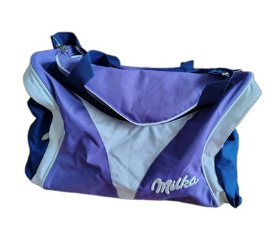 Milka Tasche Sport Reisetasche Lila Weiß - Seltenes Sammlerstück / Merch