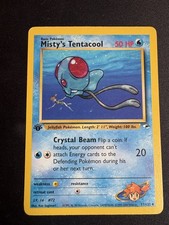 Pokémon TCG Misty's Tentacool 57/132 Gym Heroes Uncommon 1st Ed Vintage Card on eBay