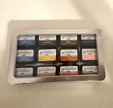 Spellbinders BetterPress Ink Mini Archival Ink Storage Tin Set of 12