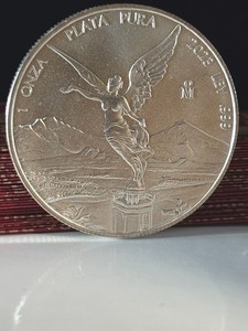 2023 Mexico 1 Onza Silver Libertad Plata Pura Ley 999 KM#696 Coin