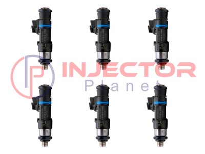 Set of 6 Bosch 0280158055 fuel Injector 06-09 Land Rover LR3 4.0L V6 5L2EC1A
