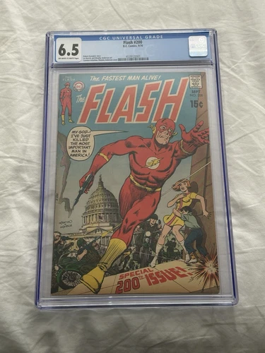 DC Comics The Flash #200 CGC Graded 6.5 FN+