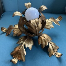 Vintage Florentiner Deckenleuchte Deckenlampe Akanthus Blätter Floral Lampe