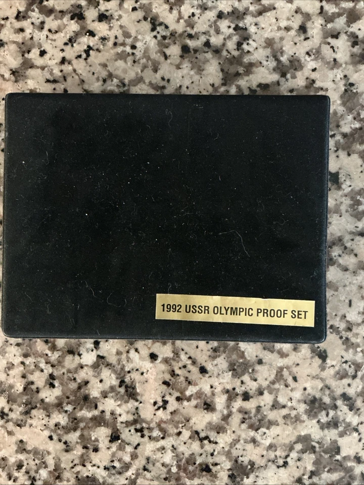 1992 Russia Summer Olympic Proof Set (6) 1 Ruble Coins with Case & C.O.A. - Image 2 of 4