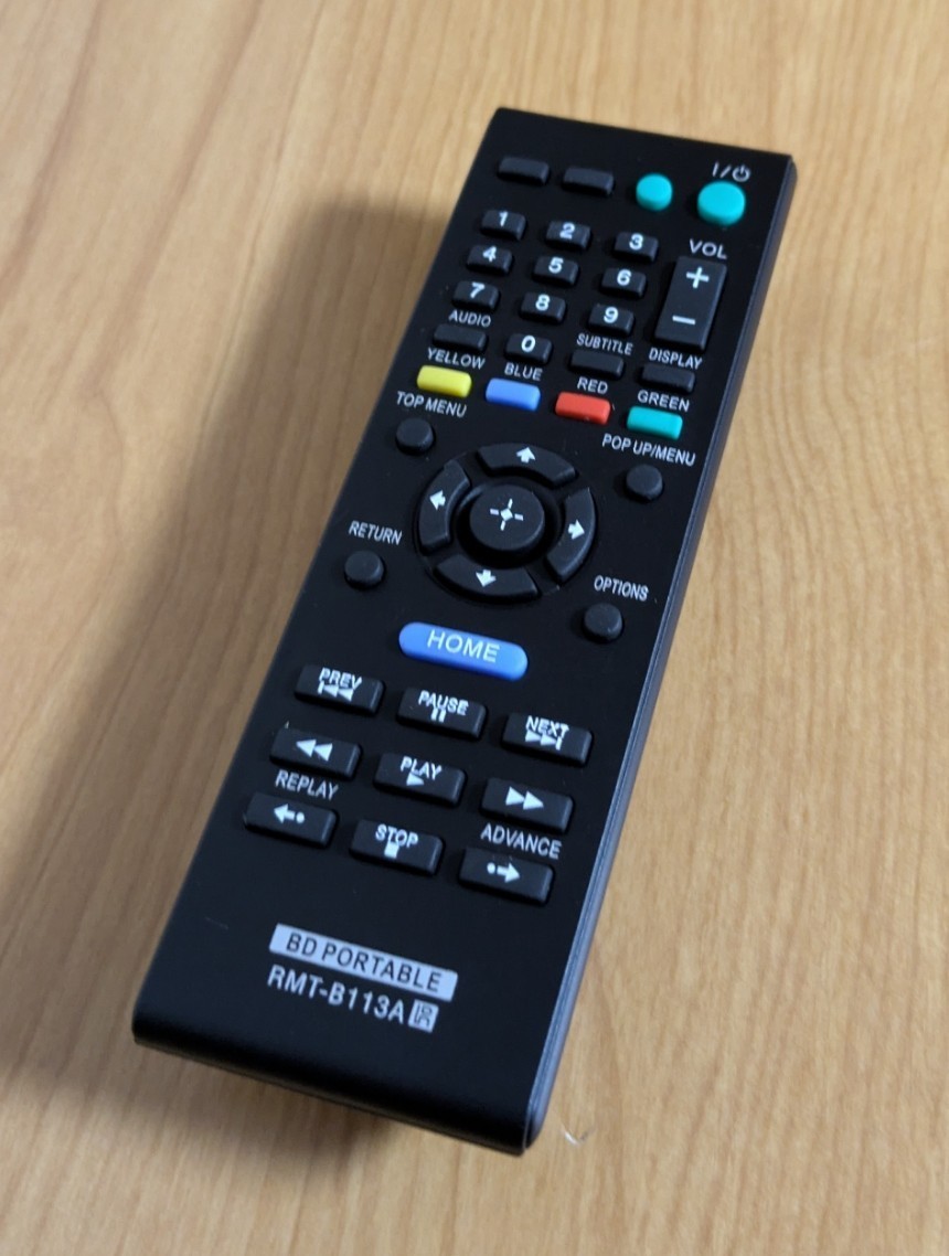SONY BDP-SX910 Wide Screen Portable Blu-ray Disc Player Japanese