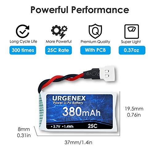 5 STUKS 3.7V 550mAh Li Batterij, RC Drone Batterij Vervanging UAV Lipo Batterij voor Hubsan X4 H107 L H107D MJXRC F47 DFD F180 RC Drone