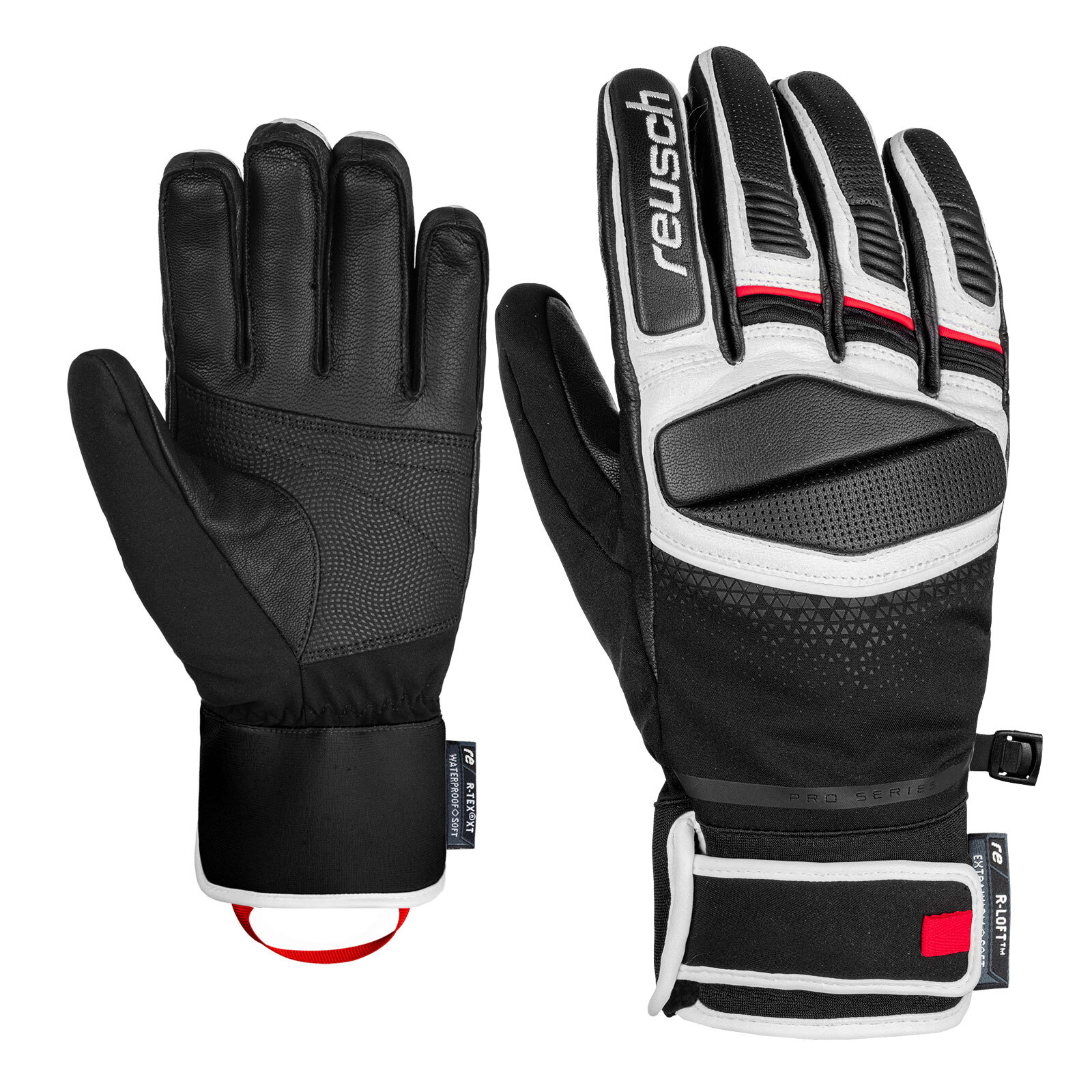 Reusch Herren Ziegenleder Skihandschuhe Winterhandschuhe Handschuhe Mastery 26490₽