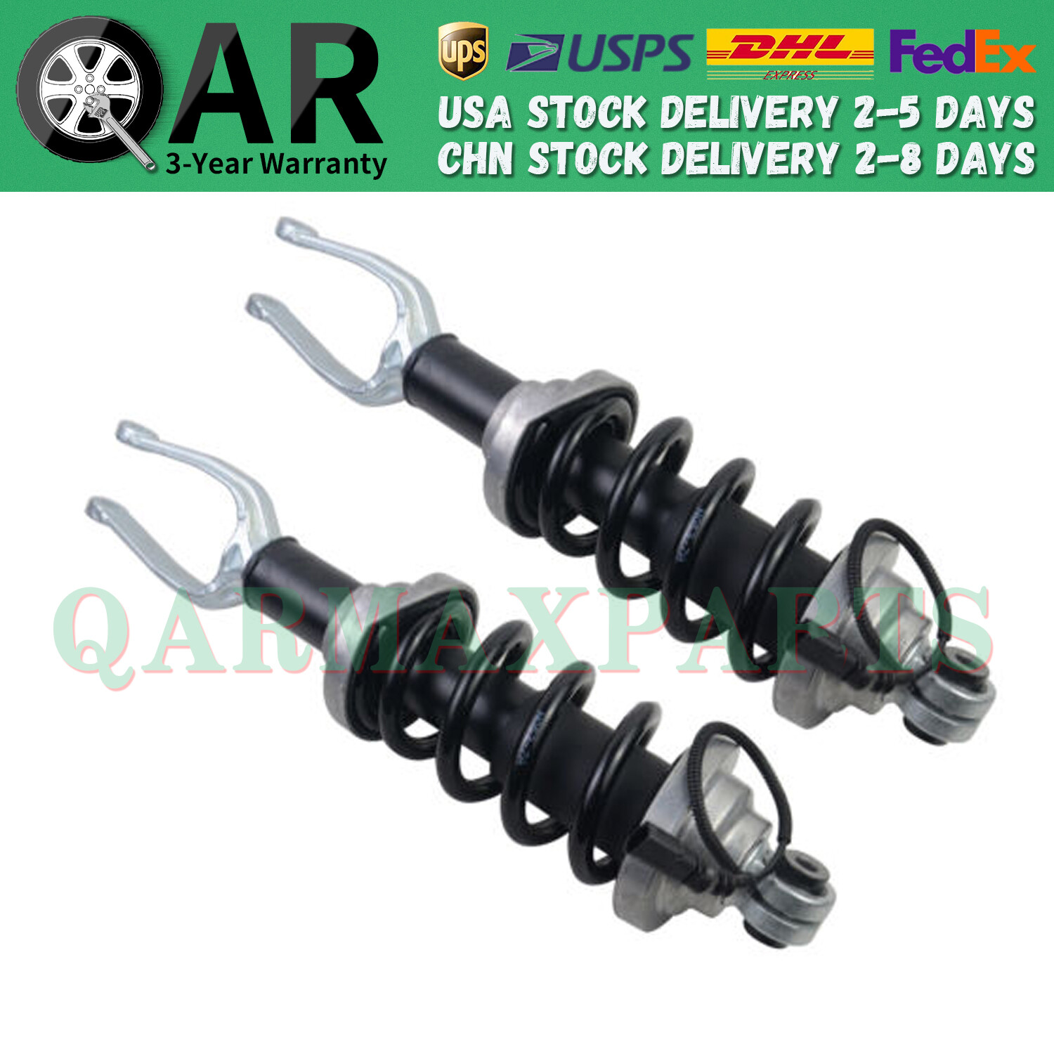 2x Front Shock Absorbers Magnetic Ride For Audi R8 Lamborghini Huracan 2016-2022