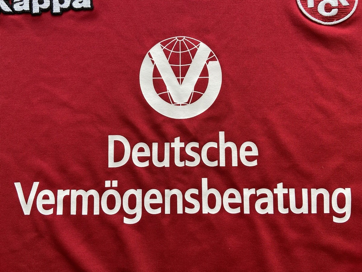 Maillot De Foot Kappa FC Kaiserslautern 2007-2008 - Taille XL - Rouge - Occasion