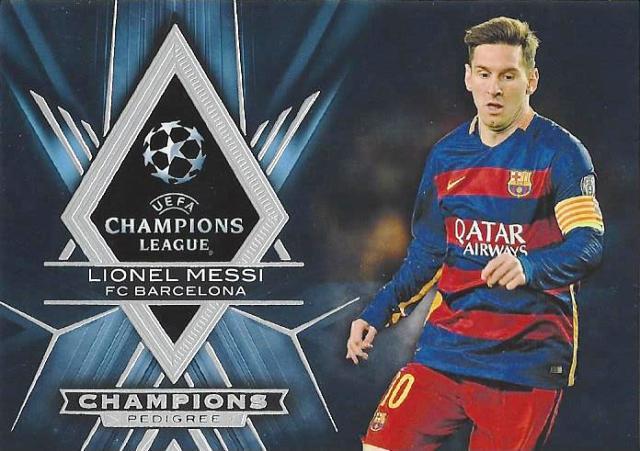2015-16 Topps UEFA Champions League Showcase 'Champions Pedigree