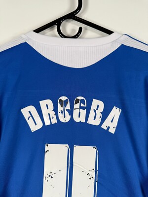 ウェア Chelsea FC Didier Drogba 11 Jersey Chelsea Adidas 2012 Didier Drogba #11 Champions League Final