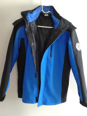 Reebok Jacket Womens Follow No One XL 18/20 Blue / Blk Excellent Condition