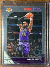Lebron James Basketball Card #87 Panini NBA Hoops Premium LA Lakers Finals MVP