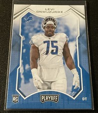 2021 Playoff Base RC #261 Levi Onwuzurike - Detroit Lions