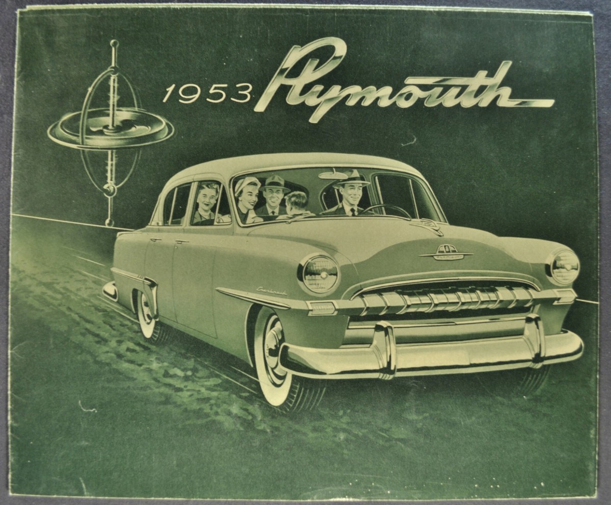 1953 Plymouth Brochure Cambridge Cranbrook Wagon Convertible