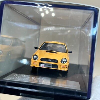 Hi-Story 1/43 Subaru Impreza S202 STi Version 2002 yellow HS402YE