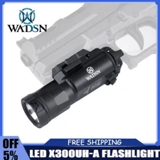 WADSN Tactical X300UA X300 Ultra White LED Weapon Flashlight Black Aluminum