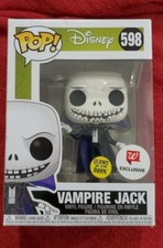 Disney Funk Pop Vampire Jack Skellington 598 Walgreens Exclusive Glows In Dark