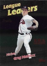1999 Topps - ERA League Leaders #231 Greg Maddux Atlanta Braves