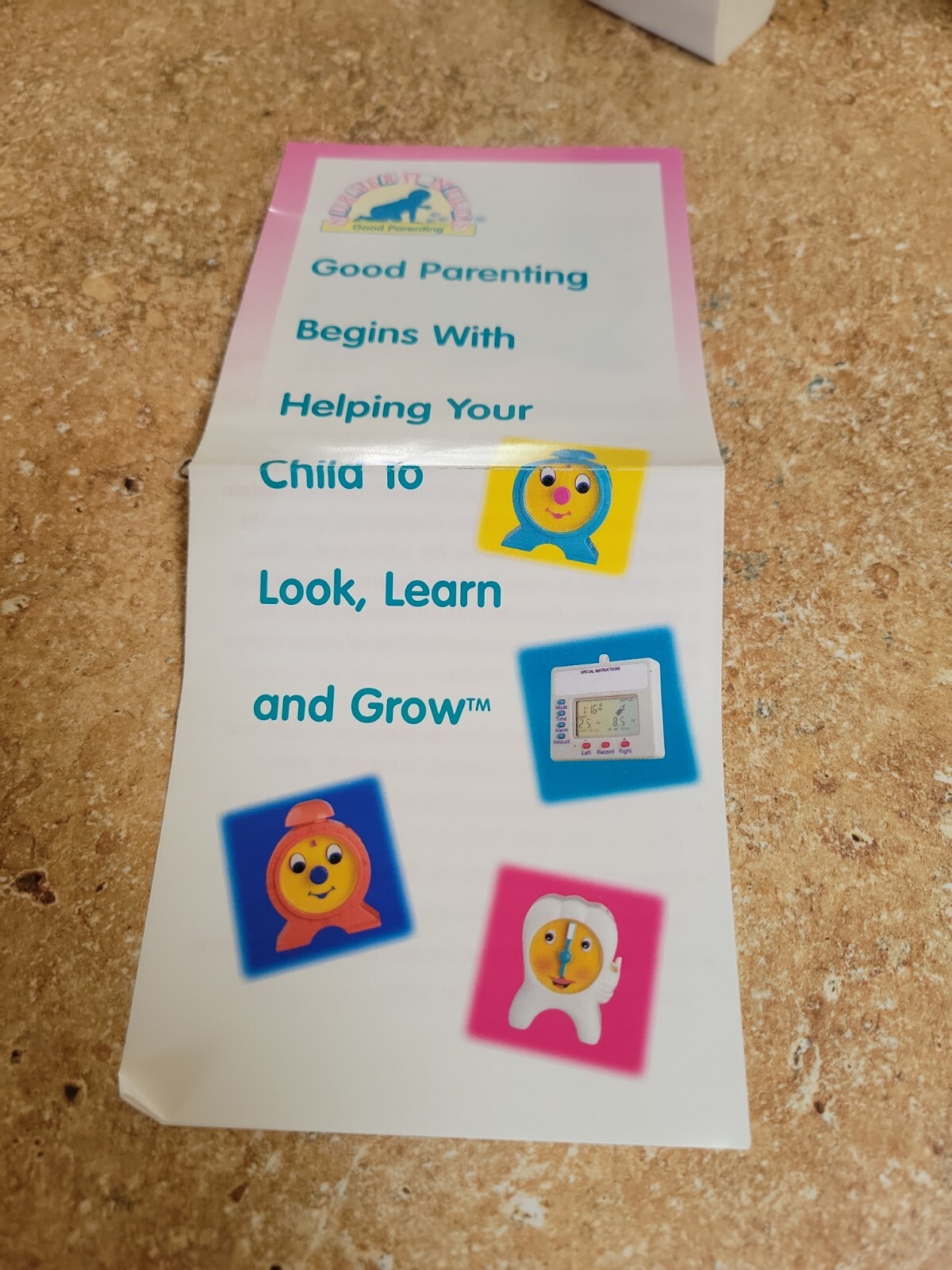 Vintage Denny “The Dental Care Teacher” Timer By Nursery Needs 1996 | Works!