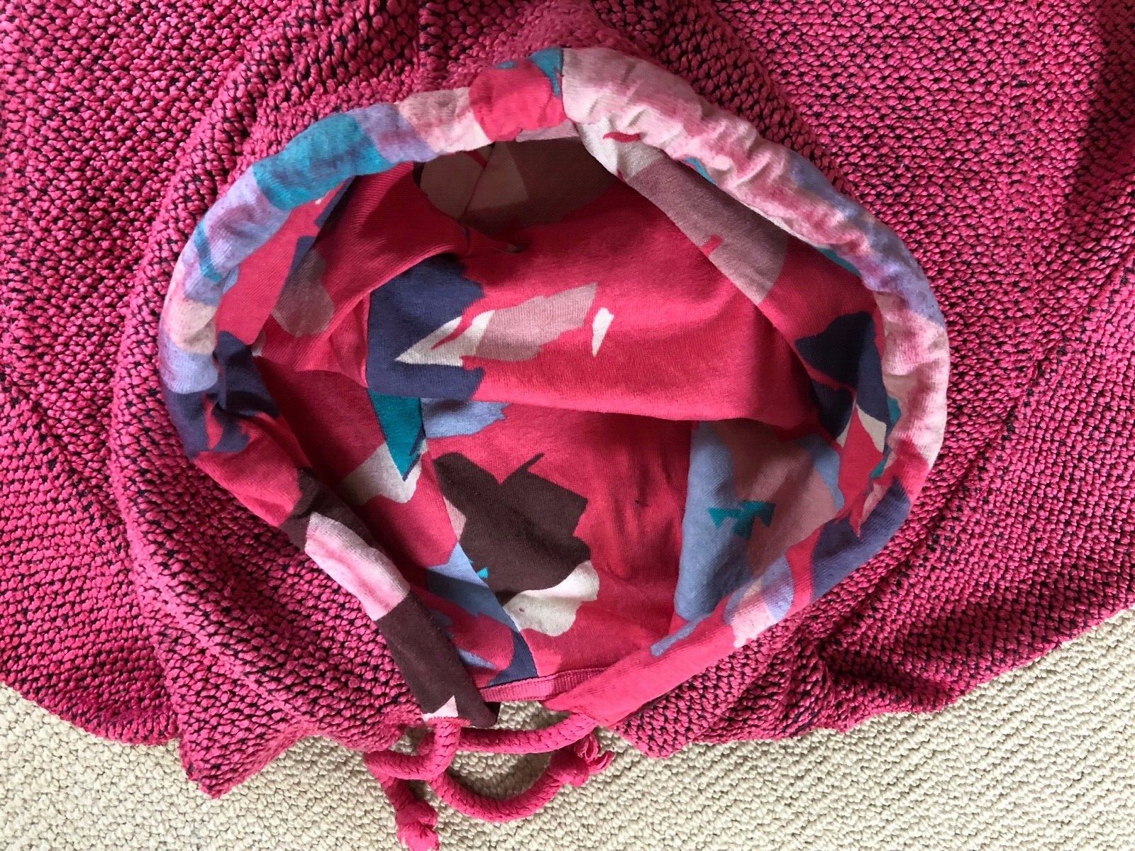 Weird Fish Hot Pink UK12 US8 Chicoa Classic Macaroni Hoodie/jacket image 5