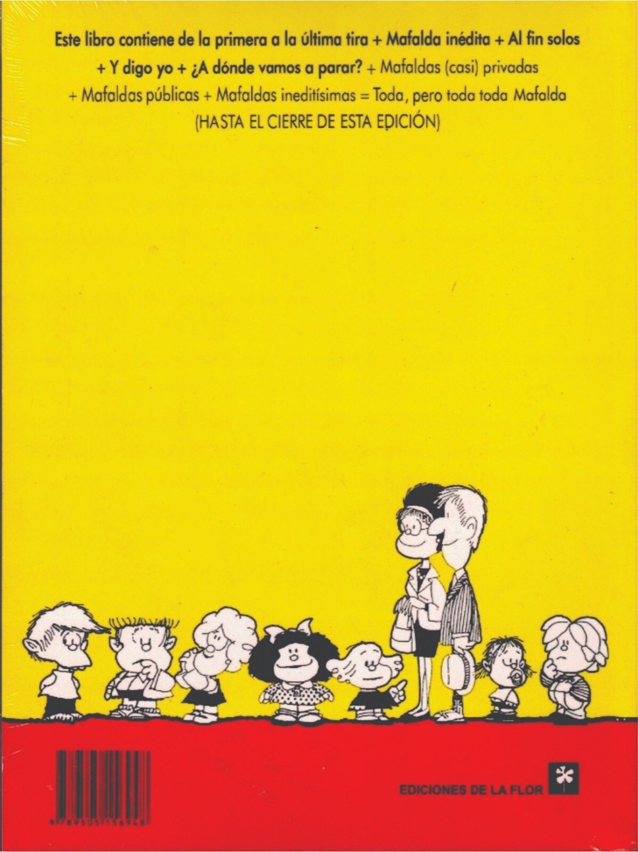 Toda Mafalda by Quino (1993, Hardcover) for sale online | eBay Toda Mafalda by Quino (1993, Hardcover) for sale online | eBay