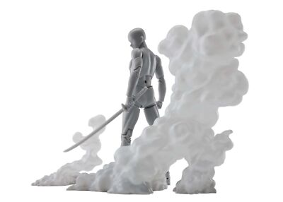 BANDAI TAMASHII NATIONS Soul Effect Smoke White Ver. für S.H.Figuarts Figur