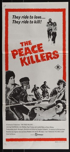 The Peace Killers (1971) Original Australian Daybill Poster 13x30