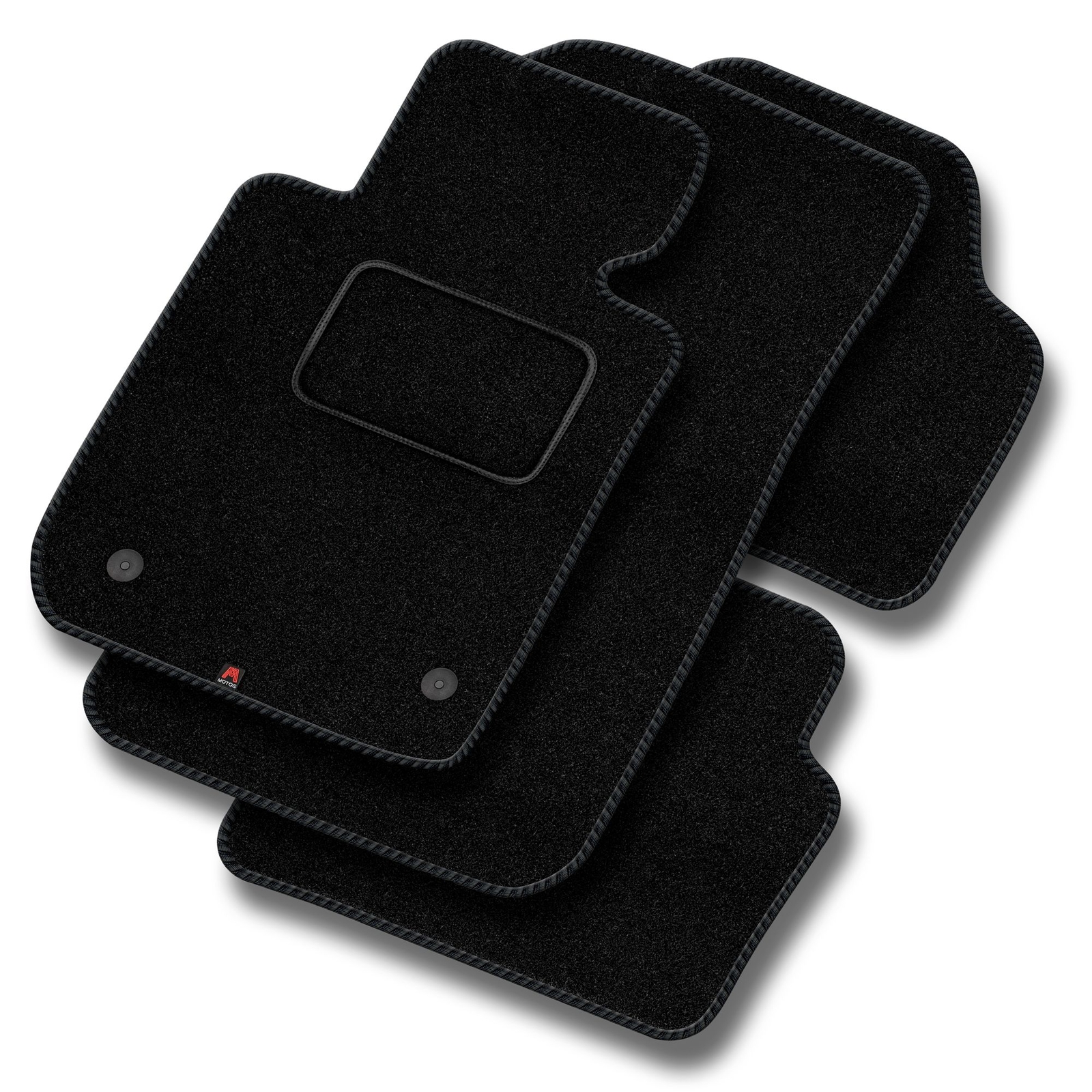 Tapis sol velours noir Dacia Logan I Stepway 2012 2013 2014 2015 2016 2017 2018 2019 2020
