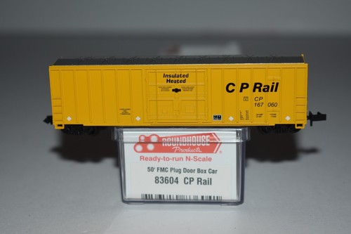 Carro de carga escala N Roundhouse 83604 Canadian Pacific 50' puerta única 167060 C46484 | Zustand: Used