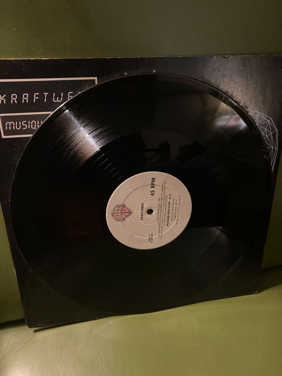 Kraftwerk Musique Non Stop 12\"EEC盤 Kraftwerk - Musique Non Stop 12
