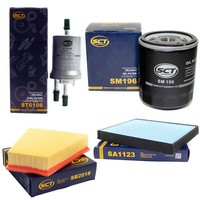 Filter Set SCT Kraftstoff- ÖL- Luft- Innenraum- FüR Skoda Fabia I 1.0 1.4 6Y2 6Y