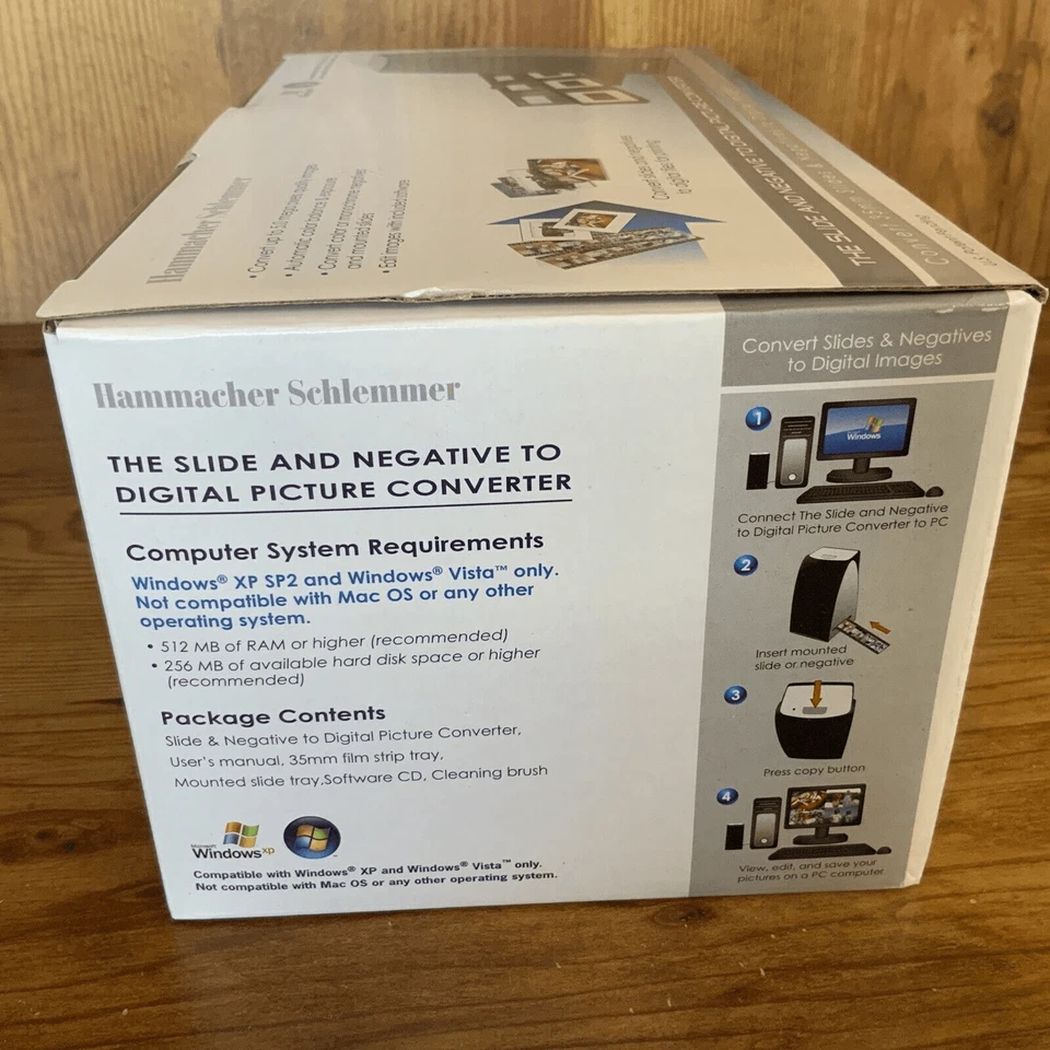 Digital Picture Converter Slides and Negatives to Digital Hammacher Schlemmer - Image 4 of 4
