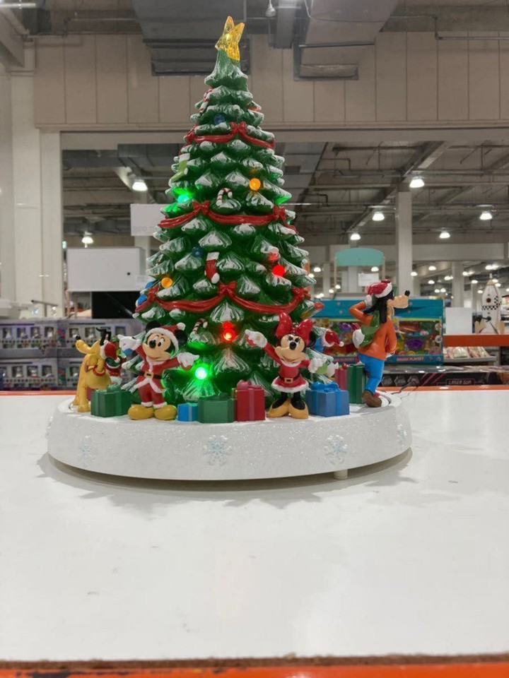 New Christmas Tree Disney Illumination Music Box 1017k eBay