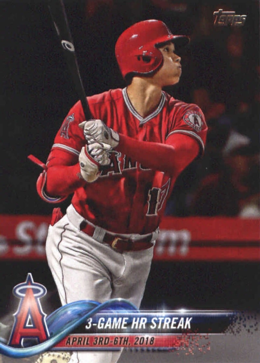 shohei ohtani topps 2018 ルーキー 初期 初ホームラン 2018 Topps Update - SHOHEI OHTANI ROOKIE CARD | eBay