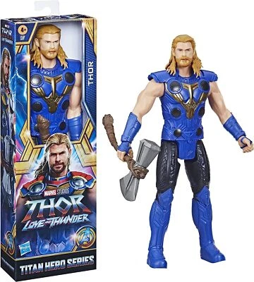 Marvel Thor Titan Hero figura 30 cm, Hasbro 4+