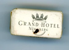 Grand Hotel Sugar Cube Nuremberg Germany Advertising Wrapped Vtg Hellma Ernst