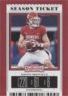 2019 Panini Contenders Draft Picks Baker Mayfield #12