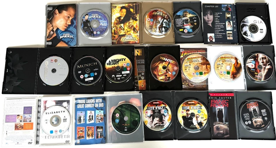 16 DVD Bundle Set Angelina Jolie Cate Blanchett Jodie Foster Film Movie Lot 5 - Image 3 of 4