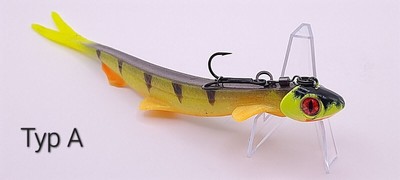 Pelagic V-Shad 65 - 115gr Bleikopf Vertikaljig Kunstköder Screw Stinger Zander
