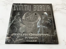 Dimmu Borgir Death Cult Armageddon CD Sampler SEALED! PROMO! 2003 NEW! RARE! E25