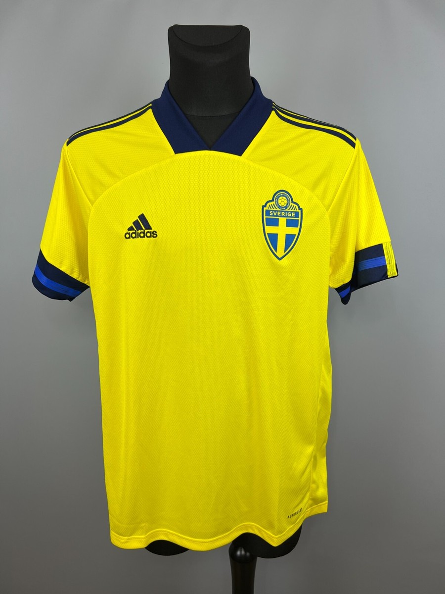 (アディダス) adidas/20/21スウェーデン代表/ホーム/半袖/イブラヒモビッチ/FH7620 SWEDEN 2020 2021 HOME SHIRT FOOTBALL SOCCER JERSEY ADIDAS FH7620