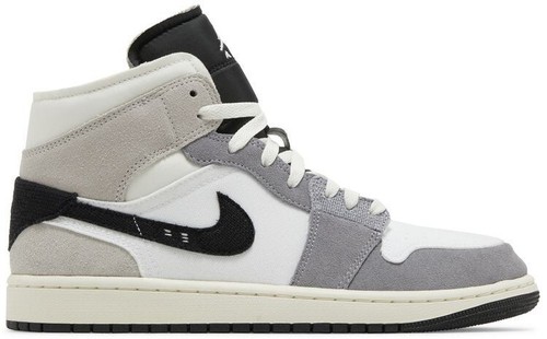 NIB Nike Men’s Air Jordan 1 Mid SE Craft  White Grey  DM9652-120 s_wp_659f2120382db8518a0c9ae1.webp main image 3