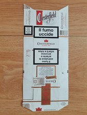 confezione rigida sigaretta vuota aperta--84 mm-Italia-Chesterfield